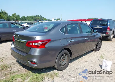 2018 Nissan Sentra S z USA, uszkodzony, nr VIN 3N1AB7AP3JY203509